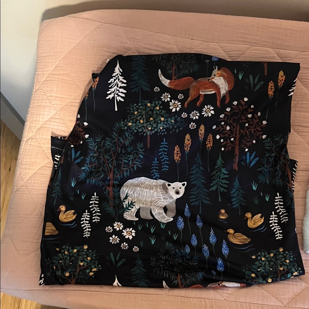 Black Forest Animal Print Car seat cover